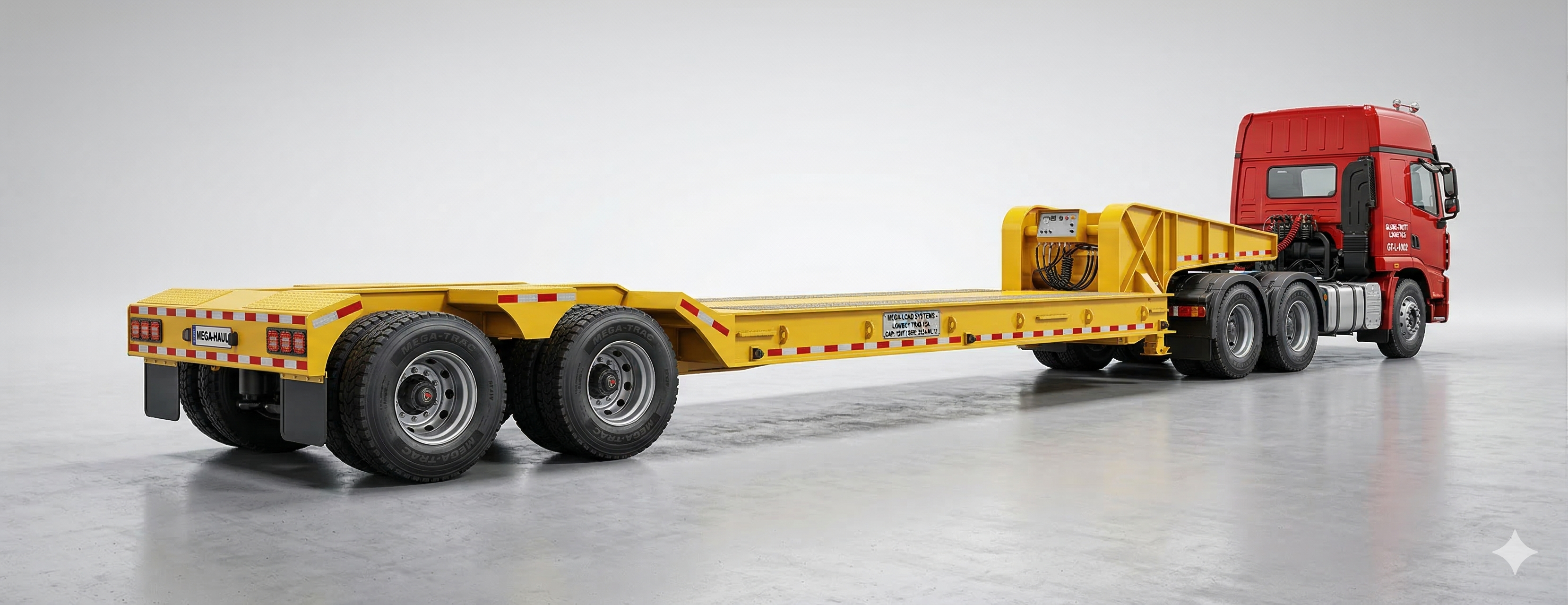 Heavy Haul Lowbed Trailer